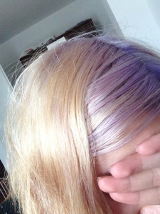 Haare , directions , lilac, würde es bei einem nachfärben ...