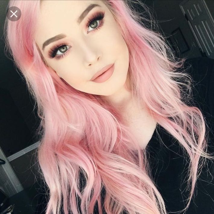 haare baby rosa farben haarefarben