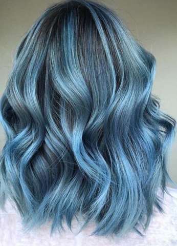 Braune Haare Blau Tonen Ohne Blondieren Beliebte Frisuren