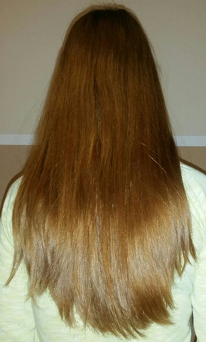 haare blond farben von kupfer