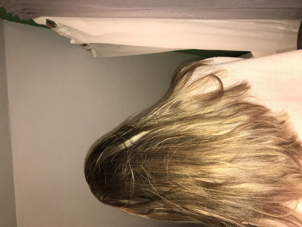 haare blondiert nochmal blondieren geld beauty farbe