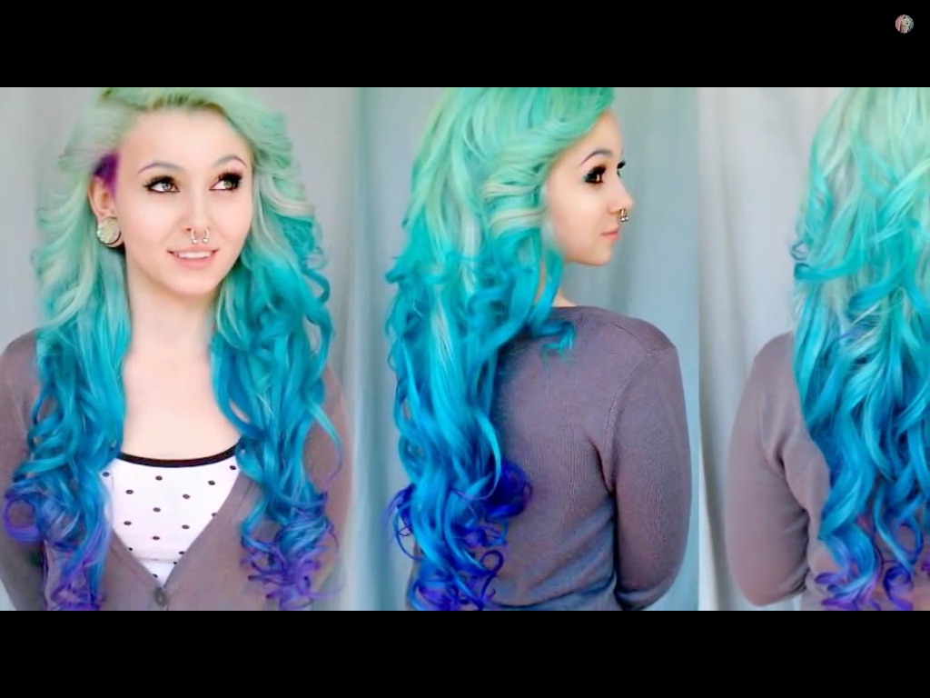 Haare Bunt Machen Ohne Färben Haare bunt tönen ;)