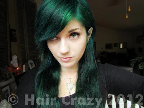 Grün  - (Haare, Farbe, färben)