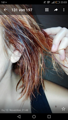 haare fleckig hat jemand tipps wie ich