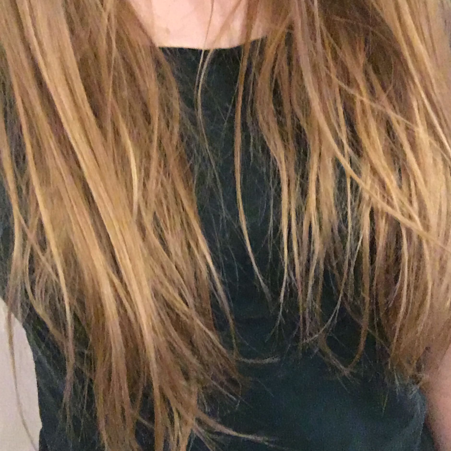 haare in den langen strahnig beauty