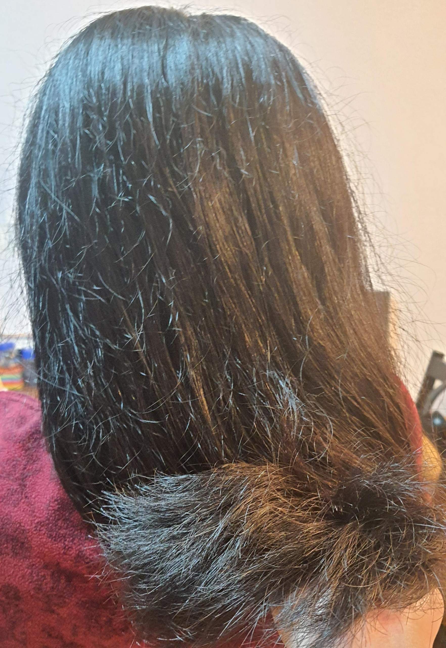 Kahle Stellen Haare Nach Extensions Kaputt Haare kaputt oder zu trocken? (Frauen, Aussehen, Style)