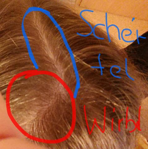 Haare Wirbel - (Haare, Wirbel, Haaransatz)