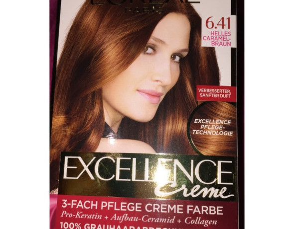 haare mit der selben farbe farben wird