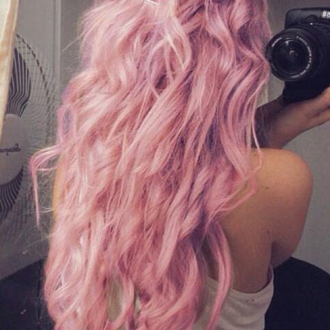 haare rosa tonen wird es zu orange