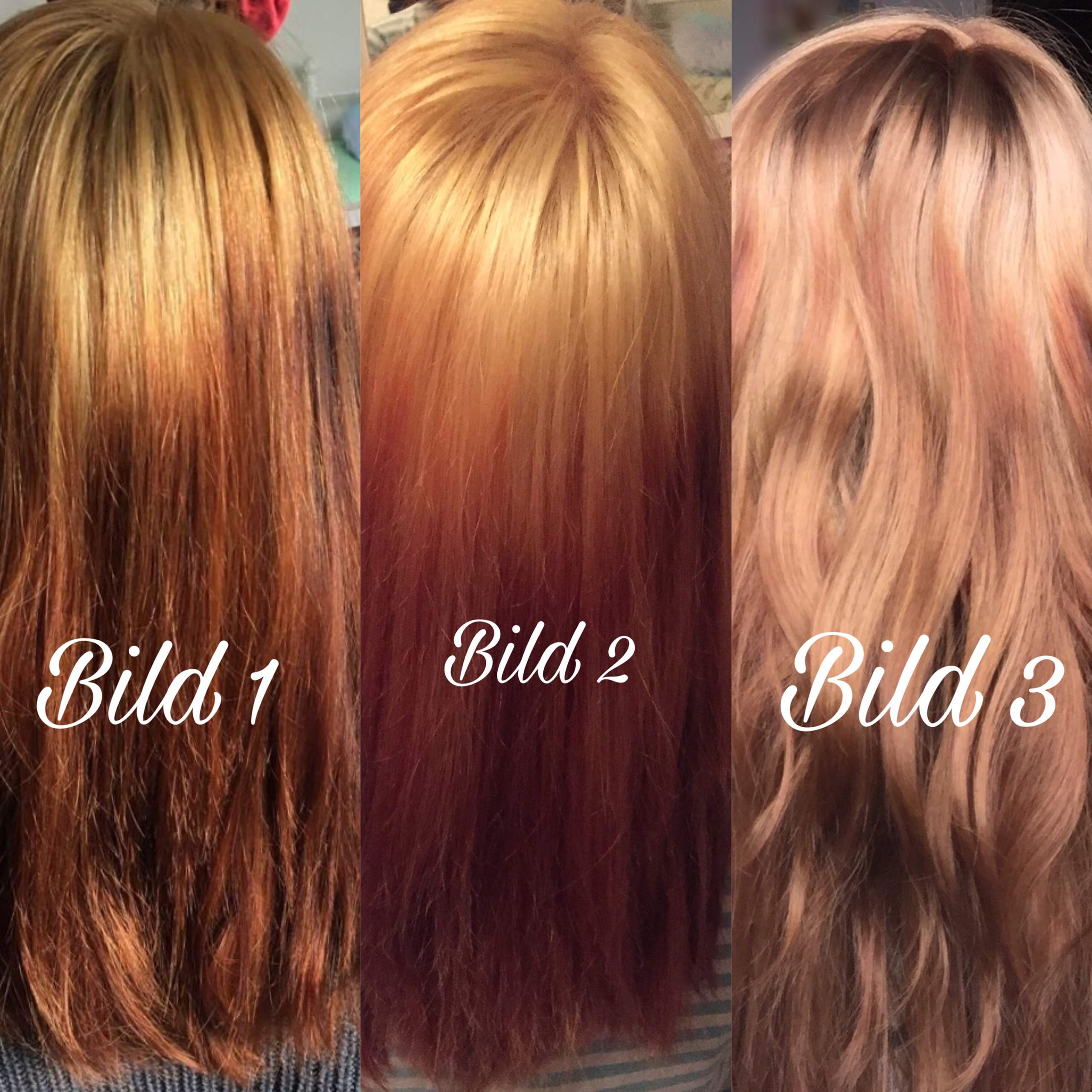 Haare rot gelb orange geworden und Ansatz heller? (Beauty, Frisur, Friseur)