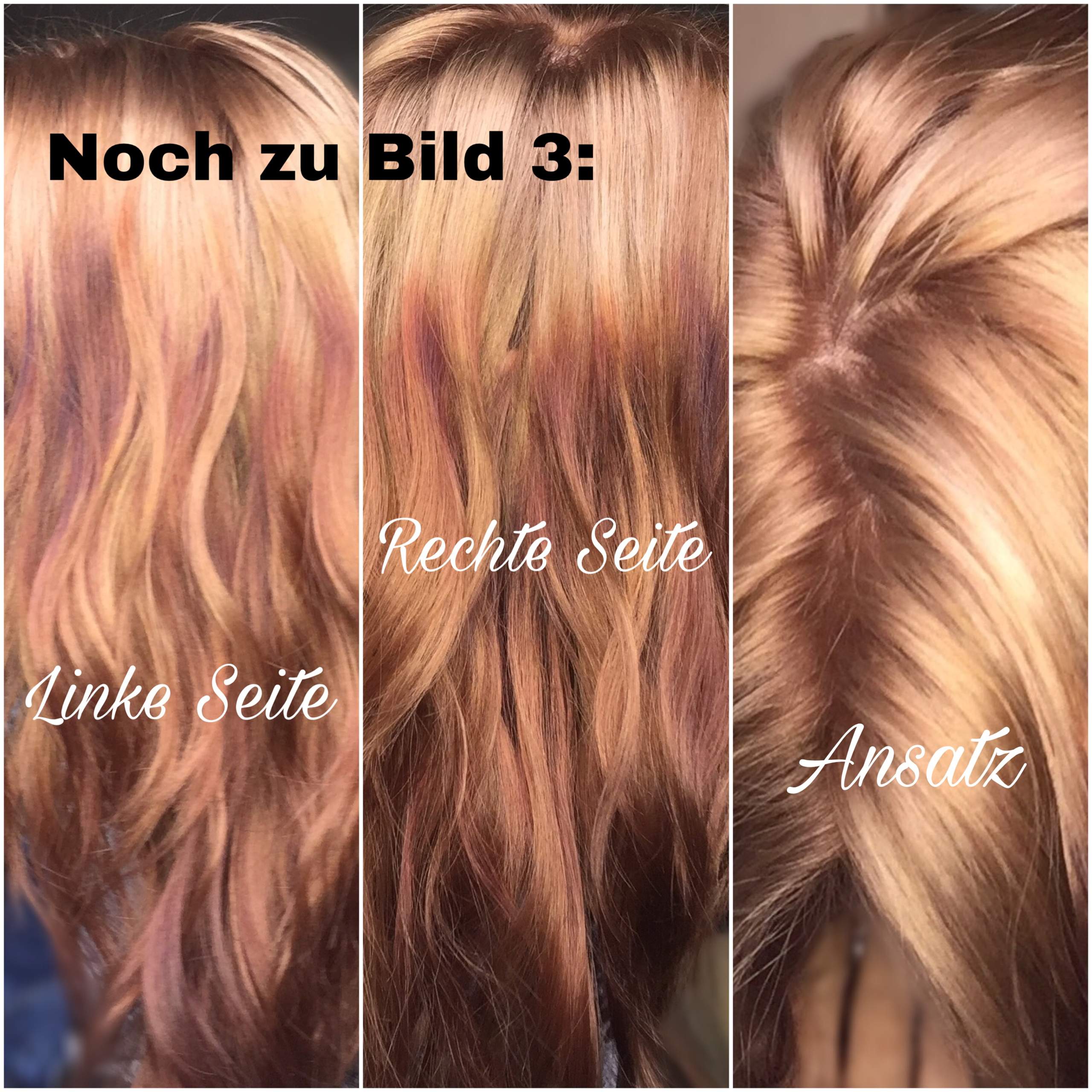 Haare rot gelb orange geworden und Ansatz heller? (Beauty, Frisur, Friseur)