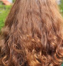 haare sind komplett strohig auch mit