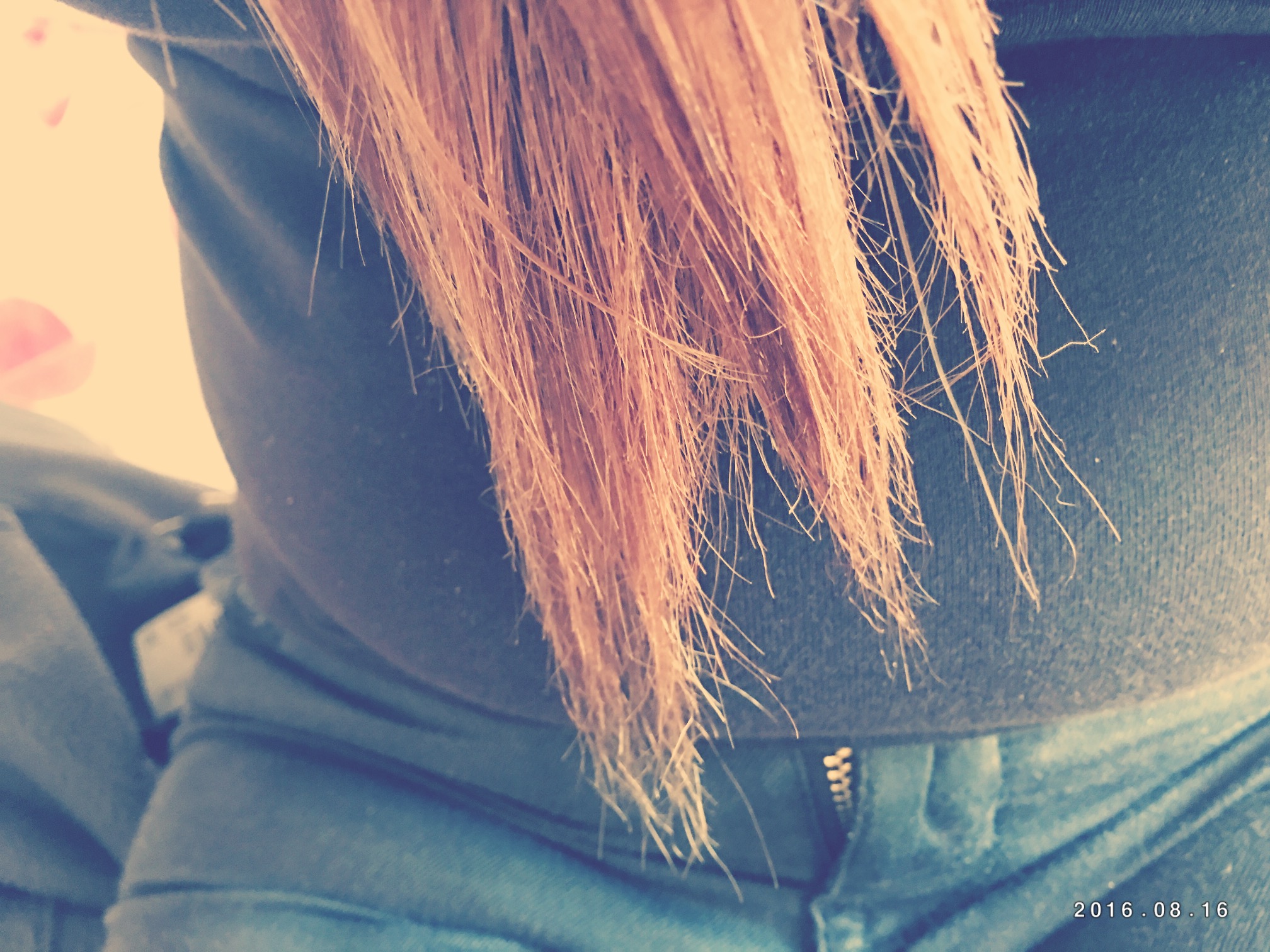 haare spitzen total kaputt kaputte