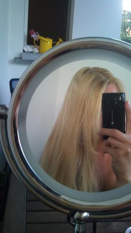 Haare von hellblond auf karamell / dunkelblond! Friseurfrage ...  width=