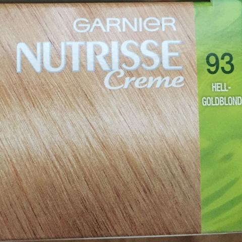 Garnier Nutrisse Farbe Hellgoldblond - (Haare, färben, blond)