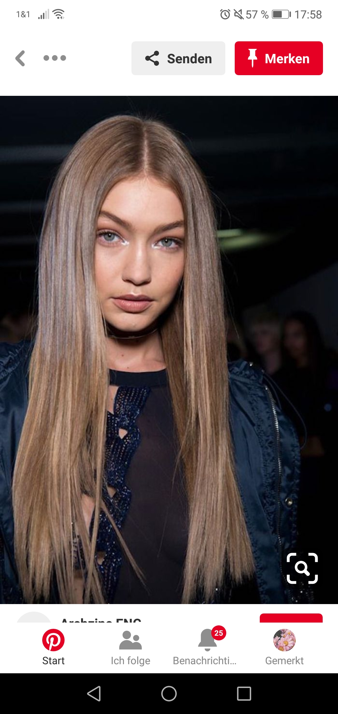 haare von hellbraun auf blond grau