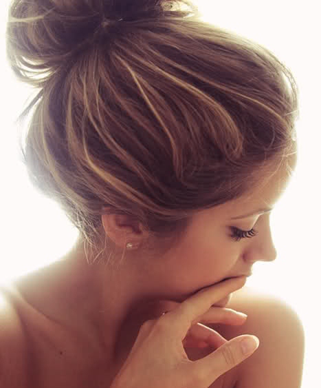 braun mit blond