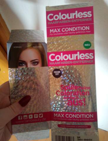 haarfarbenentferner funktioniert nicht