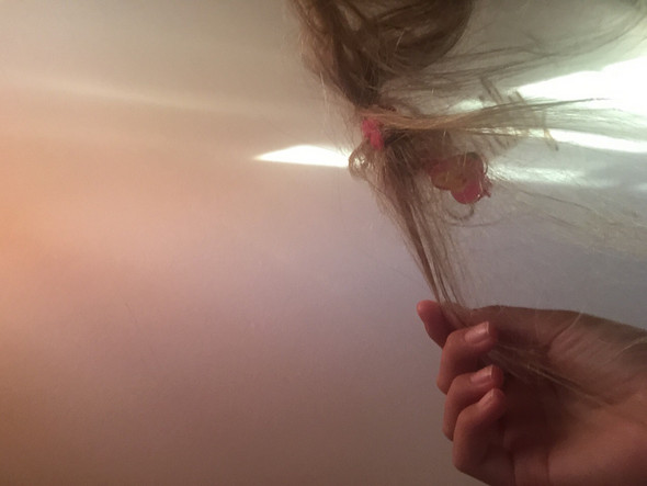 Haargummi Verfangen Computer Haare