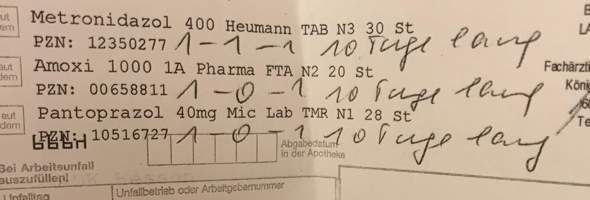 Hab Ich Das Richtige Mittel Zur Helicobacter Pyroli Behandlung Bekommen Antibiotika Helicobacter Pylori Hab Ich Das Richtige Mittel Zur Helicobacter Pyroli Behandlung Bekommen Antibiotika Helicobacter Pylori