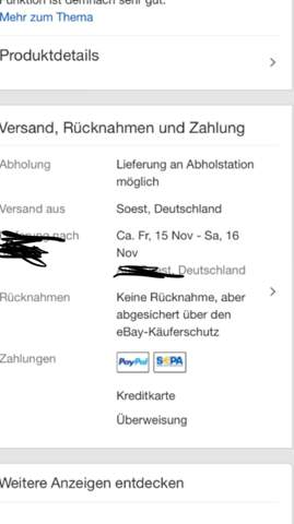 Hab Ich Kauferschutz Wenn Ich Es Mit Sepa Lastschrift Bezahle Recht Online Ebay