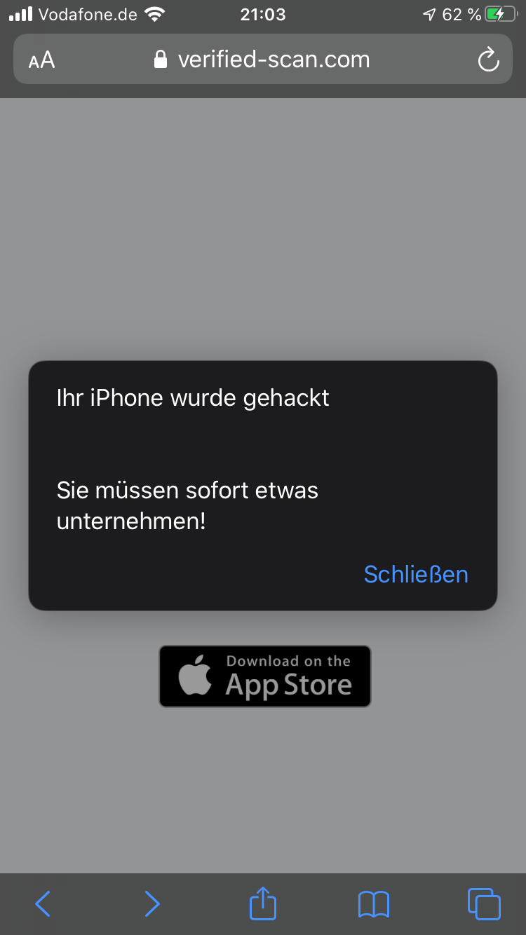 Habe 1ch einen Virus? Handy)