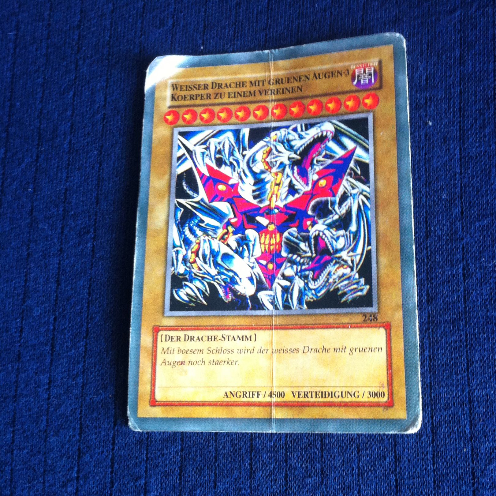 Habe beim Aufräumen diese Yu Gi Oh! Karte gefunden wie viel ist die Habe beim Aufräumen diese Yu Gi Oh! Karte gefunden wie viel ist die