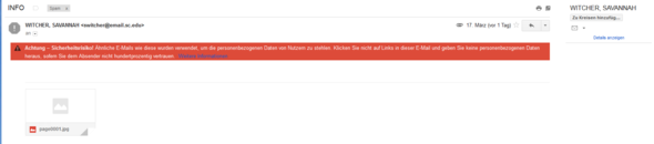 Hier ist die Mail - (Computer, Virus, Datei)