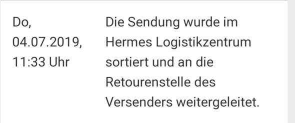 Habe Heute Das In Der Sendeverfolgung Bei Hermes Gesehen Und Weiss