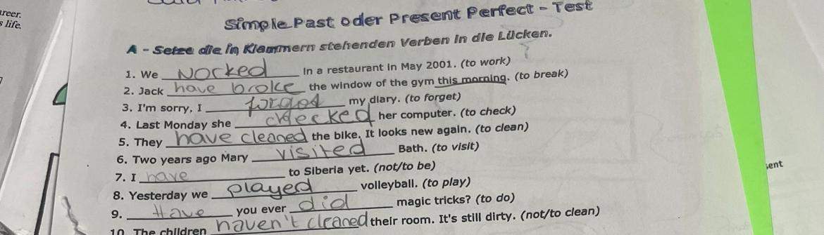 Wenn Ich Es Richtig Verstanden Habe Englisch Habe ich das richtig? (Englisch, Grammatik, Englisch-Deutsch)
