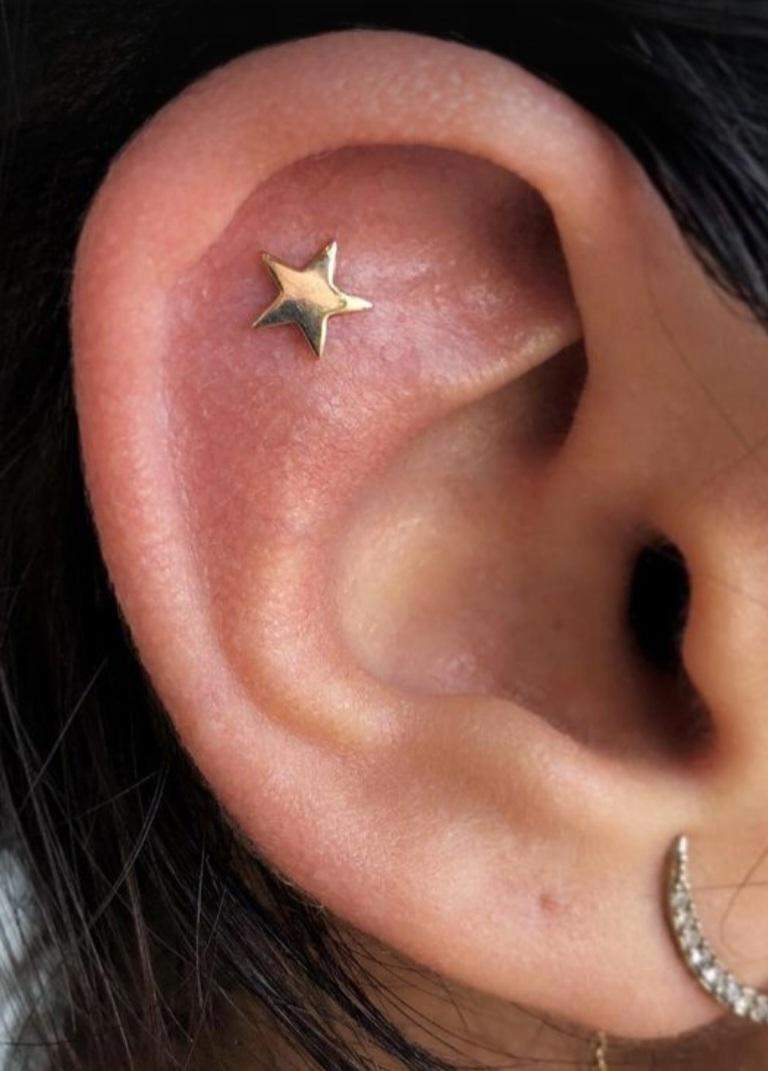 180 Stück Ohrloch Reiniger Stäbchen - Piercing Reinigung Lila - Aftercare Tool