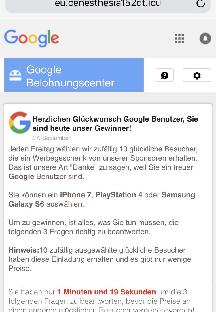 Habe ich einen Virus von Google auf meinem iphone? (Computer, Handy, Apple)