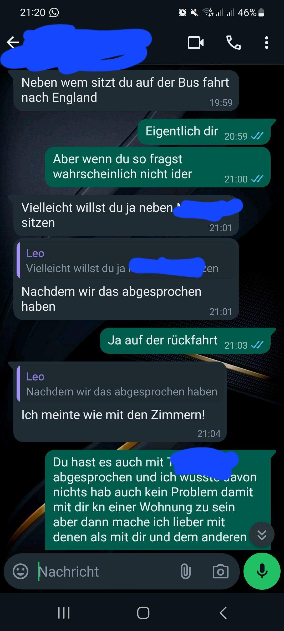 Habe ich etwas falsch gemacht 2? (Mädchen, Jungs, Männer)