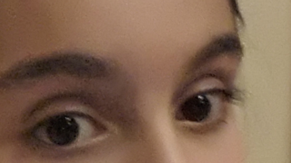 Habe ich große Augen oder kleine(Mädchen) ?
