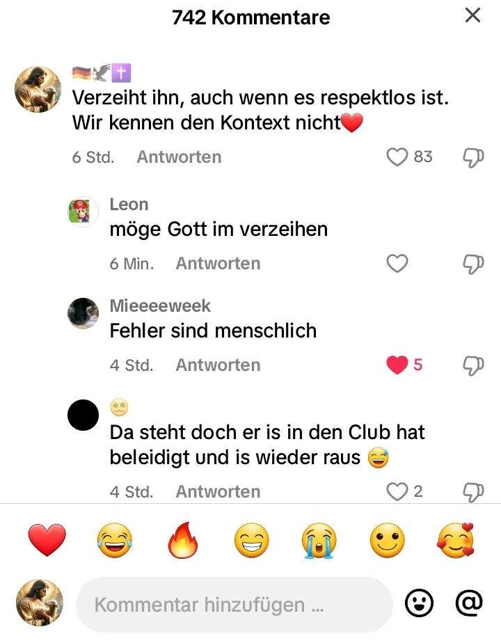 Habe ich richtig gehandelt? (Islam, Christentum, TikTok)