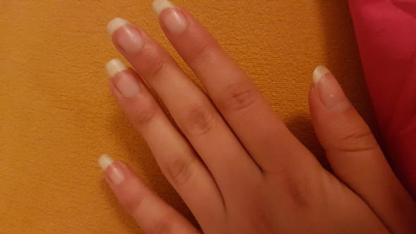 Habe Ich Von Naturaus French Nails Nagel Naturlich