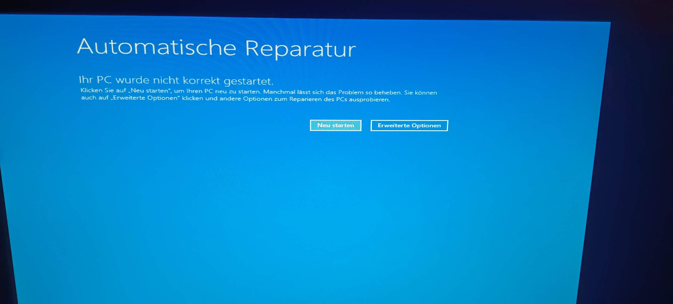 Habe meine CPU und mein Mainboard getauscht und mein Windows 10 startet