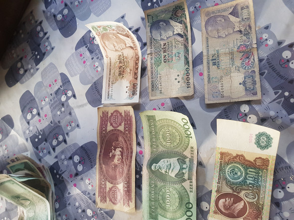 Haben Diese Alten Scheine Einen Wert 1960 Geld Wahrung Antiquitaten