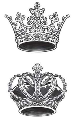 Haben König und Königin die selbe Krone?