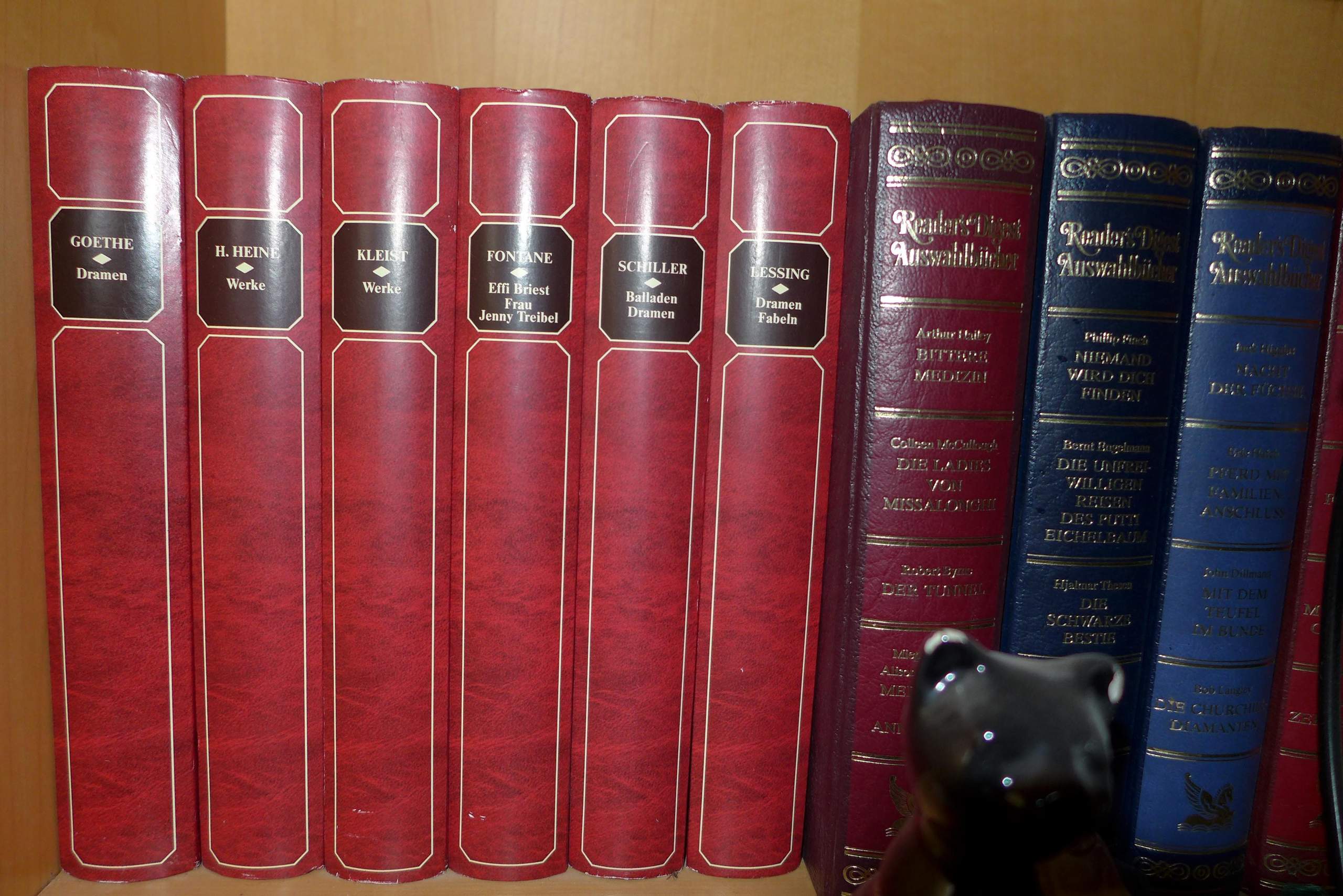 Habt ihr auch schlaue Bücher im Regal stehen, die ihr nie gelesen habt