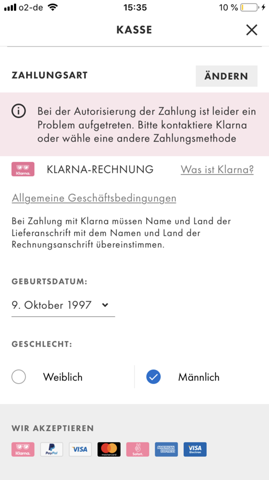 Habt Ihr Das Auch Und Woran Liegt Das Computer Klarna Asos