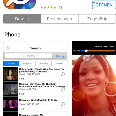 iMusic / iTube / Music Player  - (Musik, iPhone, App)