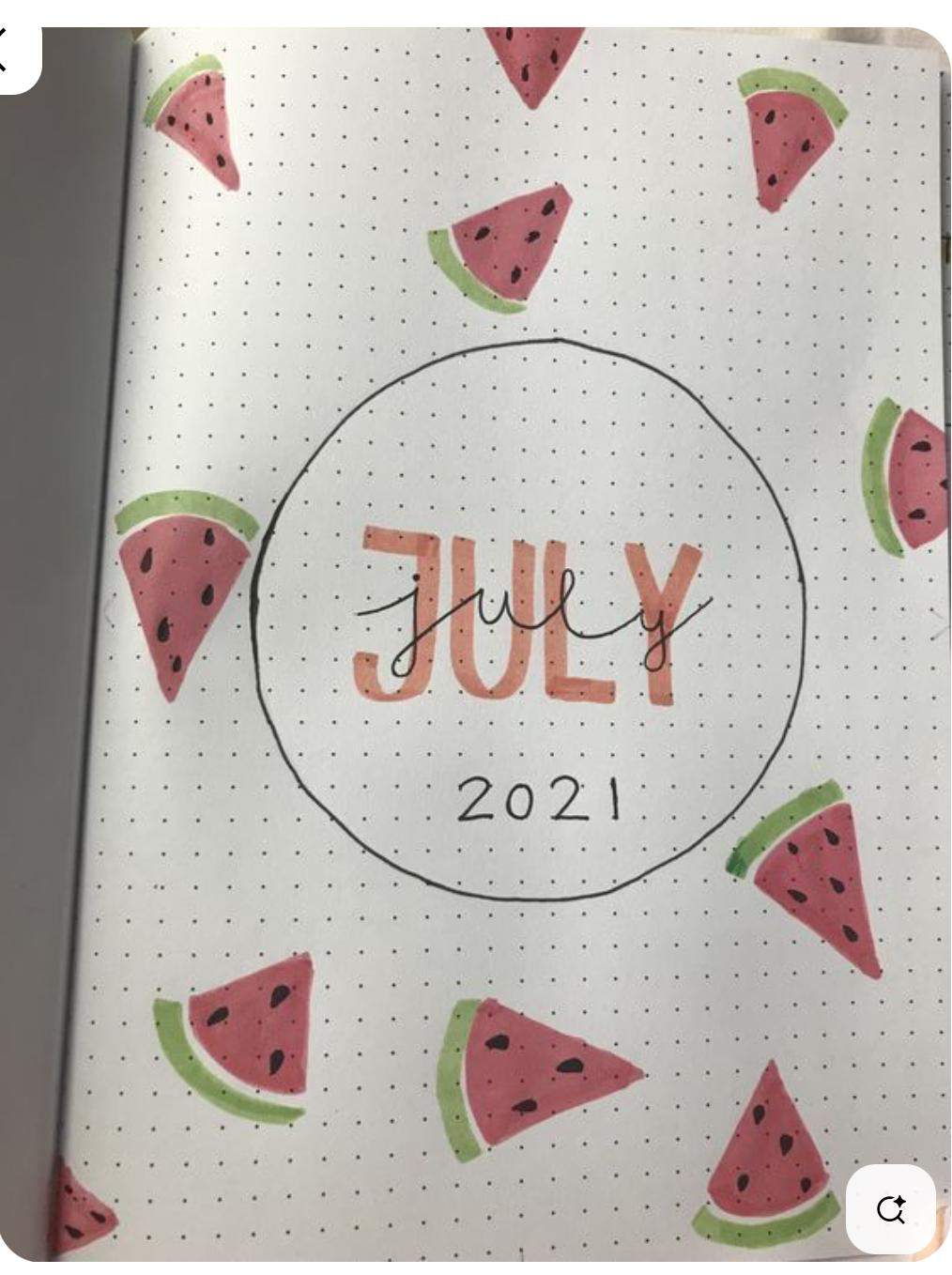 Habt ihr Ideen für meine Juli Bullet Journal Seiten? (Tagebuch)
