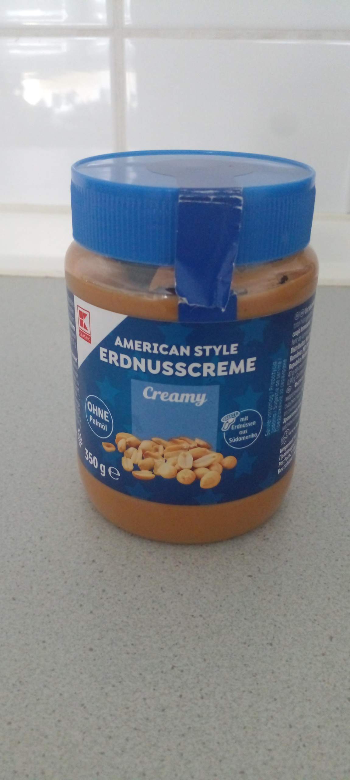 Habt ihr schon mal die American Style Erdnusscreme von Kaufland probiert?