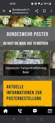 Habt ihr was von den gratis Bundeswehr Postern gehört?