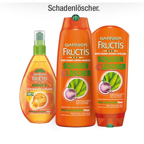 halt garnier fructis schadenloscher was