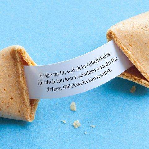 Gluckskekse Bestellen Eigene Spruche