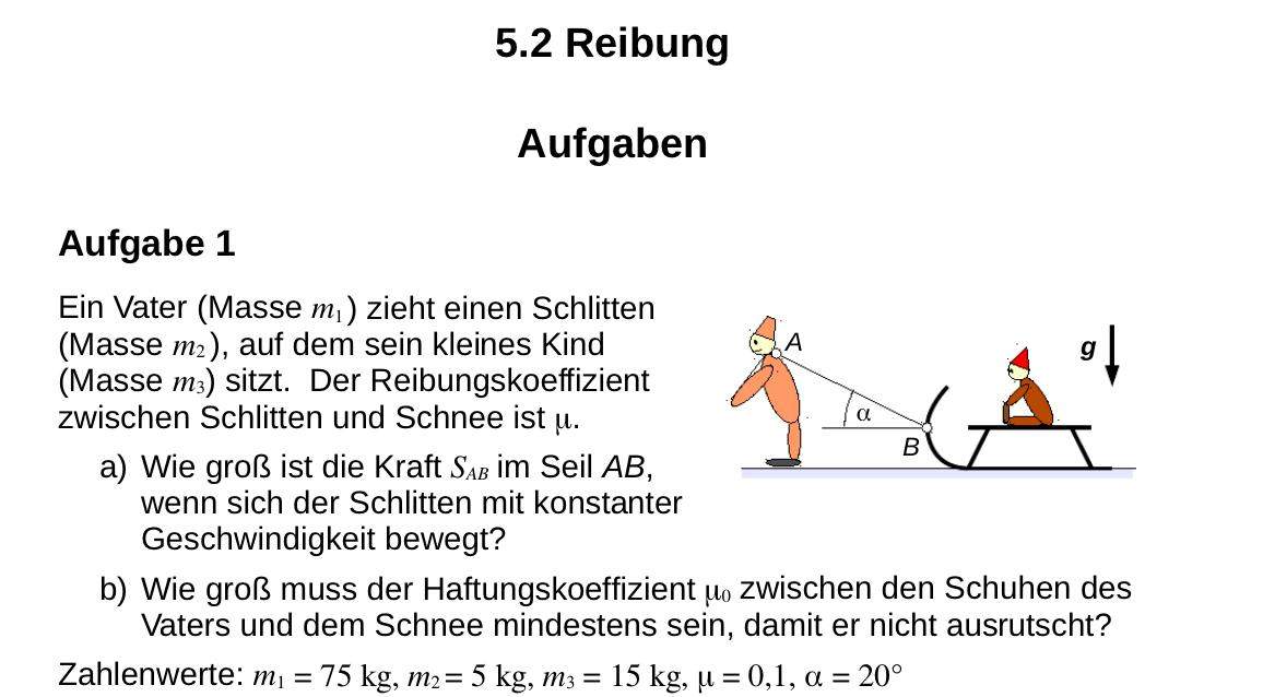 Haft- Und Gleitreibung Physik? (Schule)