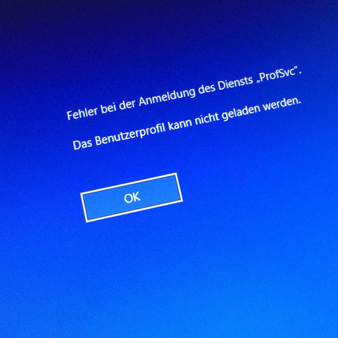 Hier die Fehlermeldung ! - (Computer, PC, Windows)