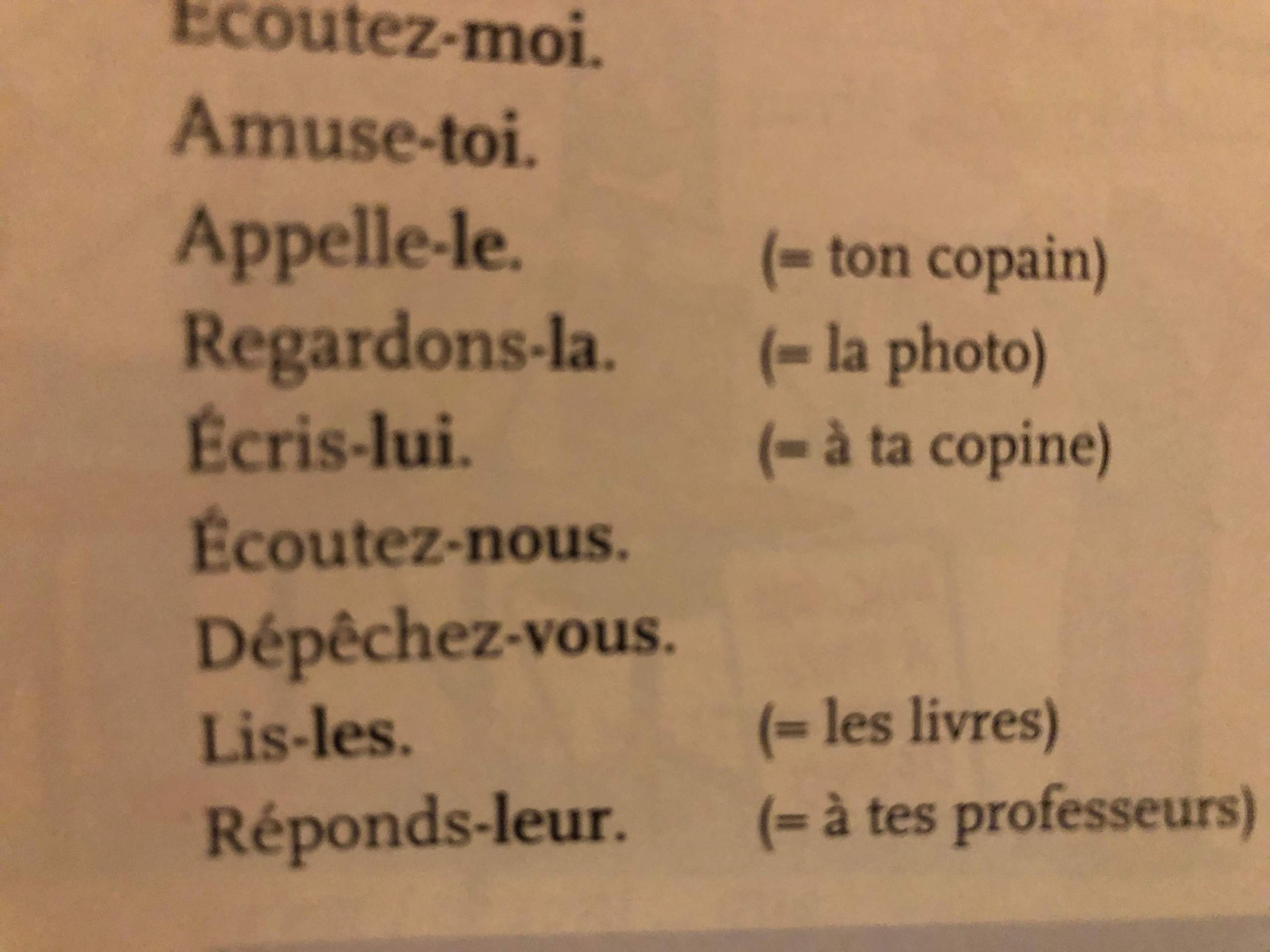 Hallo frage in Französisch? (Schule, Sprache, franz.)